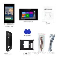 Visual Interphone Touch Button Apartment Visual Doorbell